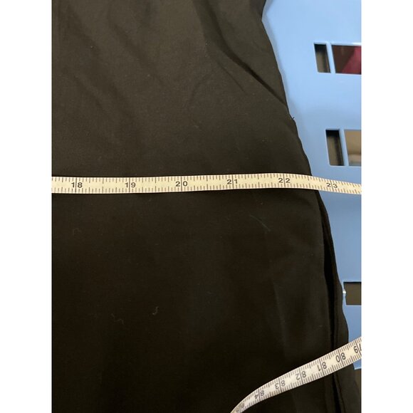 MITTOSHOP Button Down Collared Midi Shirt Dress with Pockets in Black Medium - Picture 11 of 12